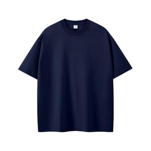 T-shirt in cotone pesante rosa a maniche corte per uomo e donna, modello estivo oversize coordinato per coppie - Product Image 5