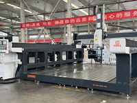 Machine de gravure CNC 4 axes avec cadre en acier robuste pour moules en mousse perdue, composites, aérospatiale et usinage de fibres de carbone