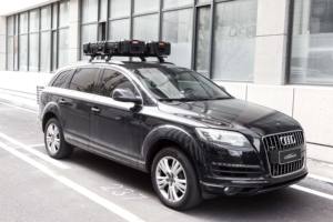 Vente d'usine Camping en plein air haute résistance LLDPE plastique <span class=keywords><strong>roto</strong></span>-moulé 60 litres boîte à outils utilisée sur le support d'extension de galerie de toit de voiture - Product Image 4