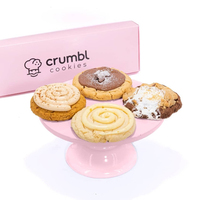 Boîtes à biscuits personnalisées avec logo, avec séparateurs, boîte d'emballage à biscuits à ouverture coulissante avec compartiments