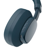 Casque de jeu supra-auriculaire LS100 à réduction de bruit active (ANC) avec micro ENC, idéal pour le bureau/études – Nouveauté 2026, succès transfrontalier