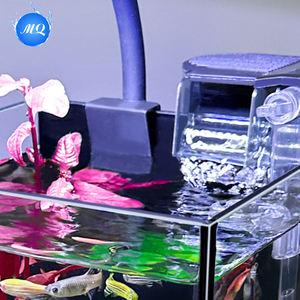 A.S. Moderne Ultra-Heldere <span class=keywords><strong>Nano</strong></span> Rif <span class=keywords><strong>Aquarium</strong></span> 25/30/35/40/45Cm Vierkant <span class=keywords><strong>Aquarium</strong></span> Hot Selling Living Desktop Minimum Bestelling 100 Stuks - Product Image 4