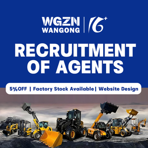 WGZN EPA Hydraulic Mini Skid Steer Loader 1.2ton 1.5 Ton hingga <span class=keywords><strong>3</strong></span> Ton Multifungsi Crawler Loader untuk Dijual - Product Image 6