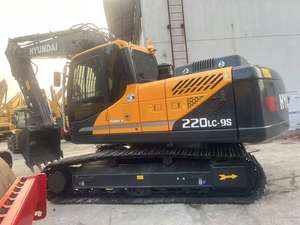 Excavatrice sur chenilles Hyundai 220LC-9S d'occasion de haute qualité, 22 tonnes, composants du moteur d'origine, y compris le moteur, la pompe, l'engrenage, modèle 2019 - Product Image 2