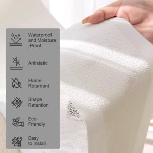 Moderno UV protetto motorizzato sogno verticale cieco elegante telecomando tenda trasparente per il soggiorno finestre facile tessuto - Product Image 5
