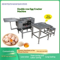 Machine commerciale à battre les œufs à double rangée, imitation manuelle, pour la transformation alimentaire