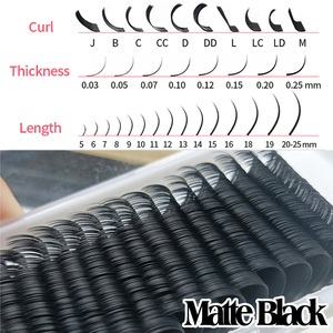 Qingdao Bameier Matte Velvet Lash Extension Tray Easy Fan Großhandel <span class=keywords><strong>Autofans</strong></span> Wimpern verlängerung - Product Image 4