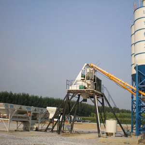 Centrale à béton Xinyu 1000T écologique à diesel, silo à ciment, centrale de mélange et de dosage, 50-60 m³/h, machine à béton, agrégat - Product Image 1