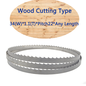 Bimetallic HSS M42 Bi-metal <strong>Portable</strong> Bandsaw Sawmill Log Plywood Sawing Multi Blade <strong>Saw</strong> <strong>Band</strong> for Hard Wood Cutting - Product Image 1