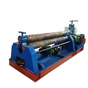 W11 - 3 * 1500 2mm sheet rolling machine 3mm 4mm 5mm 6mm plate rolling bending machine