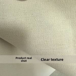 Toile de coton beige tendue en gros d'usine, modèle 05, <span class=keywords><strong>à</strong></span> grain fin, <span class=keywords><strong>à</strong></span> grain grossier, double trame, simple trame, pour peinture acrylique - Product Image 2