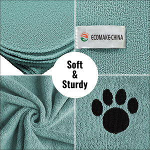 Toalla <span class=keywords><strong>de</strong></span> <span class=keywords><strong>Microfibra</strong></span> ECO Wholesale Manufactur <span class=keywords><strong>para</strong></span> Secar Perros, Super Absorbente y Suave, <span class=keywords><strong>Toallas</strong></span> <span class=keywords><strong>de</strong></span> Aseo <span class=keywords><strong>para</strong></span> Mascotas, Toalla <span class=keywords><strong>de</strong></span> <span class=keywords><strong>Baño</strong></span> <span class=keywords><strong>para</strong></span> Perros - Product Image 2