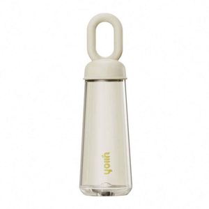 Yioh Petal-Shaped Reusable Water <b>Bottle</b> With Built-In Handle For Children Travel Cute Design Bpa Free Plastic <b>Bottle</b> - Product Image 2