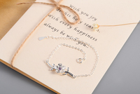 Persönlicher Neuer Kunst 925er Silber Schmuck Damen Kirschblütenbaum-Ast Beliebtes Armband Frauen