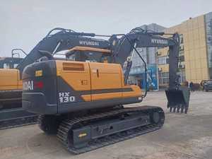 Excavadora de cadenas Hyundai HX130 nueva en Shanghái en venta, excavadora potente de 13 toneladas en buen estado, precio económico, en stock - Product Image 2