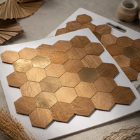 Carreaux de crédence modernes en aluminium autocollants pour décorations murales intérieures, épaisseur 4 mm, aspect pierre, vente en gros