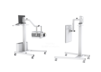 MT MEDICAL Meilleur prix Système de radiographie numérique à rayons X et machine mobile à rayons X DR haute fréquence 100mA 5KW Portable DR