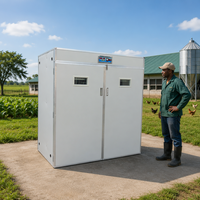 Incubateur d'œufs commercial à vendre, machine d'éclosion, incubateur automatique pour 5280 œufs
