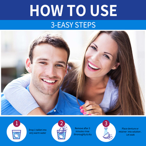 100 Pcs Fragrance <strong>Denture</strong> Deep Cleaning Tablets Remove Stain Tartar Bad Odor Retainer &amp; <strong>Denture</strong> Retainer Cleaner - Product Image 6