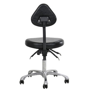 Chaise de tatouage 9970 en cuir noir, hauteur réglable, pour usage professionnel - Product Image 5