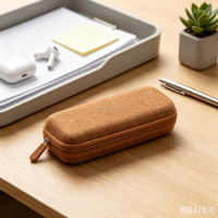 Organisateur de lunettes en feutre léger, durable et écologique avec design en feutre rigide pour un rangement et une protection sécurisés