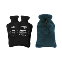 Chauffe-mains à micro-ondes Portable chaud gel froid pack de chaleur forme de bouteille d'eau coussin chauffant pour dame et fille