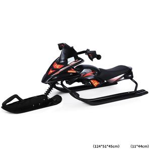 Luge à <span class=keywords><strong>neige</strong></span> amusante pour enfants, luge à <span class=keywords><strong>neige</strong></span> avec direction de course, scooter à <span class=keywords><strong>neige</strong></span> avec freins pour le ski en plein air, sports d'hiver et jouets, motoneige - Product Image 2