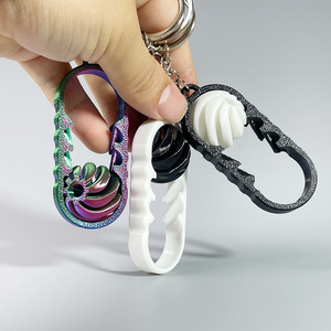 Giảm căng thẳng đầu ngón tay xoắn ốc cấu trúc ba chiều Hình Mảnh, đồ chơi xoáy hai màu - Product Image 4