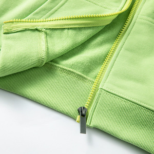 เสื้อฮู้ดเด็กแบบซิป รุ่นใหม่ น้ำหนัก 350 กรัม ผ้าคอตตอน/โพลีเอสเตอร์ สำหรับเด็ก ใส่ได้ทั้งฤดูใบไม้ผลิ/ฤดูใบไม้ร่วง ทรงหลวม สวมใส่สบาย - Product Image 5