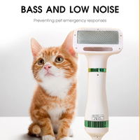 Sèche-cheveux pour animaux de compagnie Slicker Brush Toilettage pour chat et chien Professionnel Home Grooming Furry Drying Portable Dog Blower