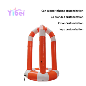 Popolare <span class=keywords><strong>Bungee</strong></span> <span class=keywords><strong>Jump</strong></span> Gonfiabile Commerciale Monoposto con Ventilatore per Parchi Trampolino per Bambini - Product Image 4