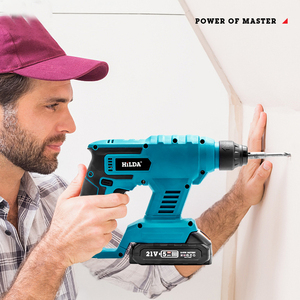 High Quality Mini Brushless Impact Drill 21V Cordless Li-ion 1.5Ah Battery Rechargeable OEM Industrial/DIY Keyless KHC-HC-27 Min - Product Image 5