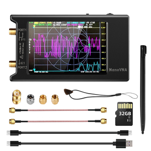Analizador de Redes Vectoriales <span class=keywords><strong>BOBLOV</strong></span> Spectrum NanoVNA-H4 V4.3 10KHz-1.5GHz MF HF VHF UHF Sintonizador de Antena con Certificación CE F441 - Product Image 1