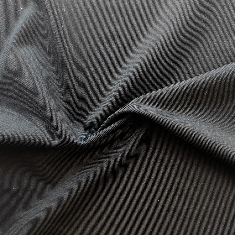 Repreve Recycled Polyester Spandex Sports Single Jersey Fabric for Sport T-shirt