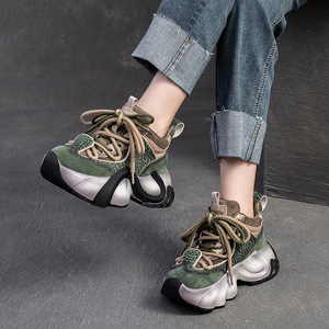 Nouvelles Chaussures Femme Confortables et Sportives à Plateforme Multicolores Style Été 2026 - Product Image 4