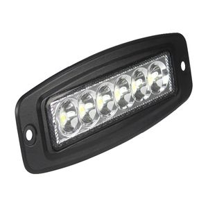 HearxinLED 7 pouces 18W lampe <span class=keywords><strong>de</strong></span> travail barre lumineuse LED à une rangée <span class=keywords><strong>pour</strong></span> SUV ATV UTV 4X4 rails <span class=keywords><strong>de</strong></span> sable voitures camion <span class=keywords><strong>remorque</strong></span> chariot élévateur - Product Image 2