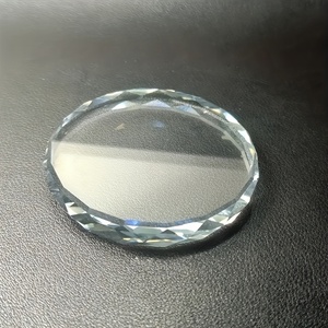 Adornos de Cristal Transparentes Pulidos con Logotipo Personalizado Grabado con Láser para Decoración de Árboles de Navidad - Product Image 2