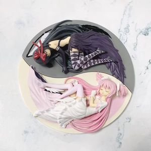 Figura de Anime de Madoka Magica, Akemi Homura con Ojos Cerrados, en Posición de Dormir y Acostada, Nuevo Estilo de Decoración - Product Image 3