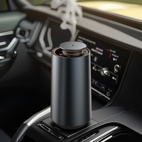 Diffuseur de Parfum pour Voiture à Huiles Essentielles d'Aromathérapie, Diffuseur d'Arômes Luxueux pour Voiture, Maison et Bureau, Purificateur d'Air et Diffuseur d'Huiles Parfumées
