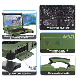 Ordinateur portable robuste industriel multi-écrans tactile Full Frame 90 Hz 15,6 pouces LZ1563 équipé d'un disque SSD haute vitesse - Product Image 2