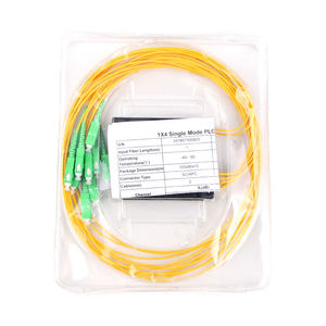 1*4 <span class=keywords><strong>SC</strong></span> <span class=keywords><strong>UPC</strong></span> ABS hộp FBT sợi quang <span class=keywords><strong>Coupler</strong></span> 1*4 SM 1310/1550nm cửa sổ kép tỷ lệ 50/50 FBT sợi quang Splitter - Product Image 4