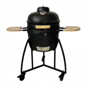 <span class=keywords><strong>Griglia</strong></span> Kamado in Ceramica e Carbone, Costruzione in <span class=keywords><strong>Acciaio</strong></span> <span class=keywords><strong>Inox</strong></span> Resistente, Design Compatto <span class=keywords><strong>per</strong></span> 3-5 Persone, Uso <span class=keywords><strong>per</strong></span> Campeggio e <span class=keywords><strong>Barbecue</strong></span> all'Aperto - Product Image 2