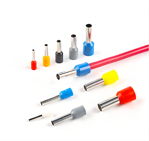 E loạt tin mạ cách điện ferrules dây cuối thiết bị đầu cuối hình ống châu Âu loại uốn thiết bị đầu cuối cho công nghiệp hệ thống dây điện - Product Image 2