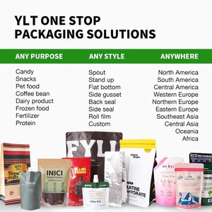 Tùy Chỉnh In 100% Compostable Phân Hủy Sinh Học Bao Bì Thực Phẩm Kraft Đứng Lên Túi - Product Image 6