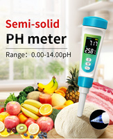 2026 All-New Digital pH Tester for Water & Semi-Solid - Ideal for Food, Cosmetics & Hydroponics Testing