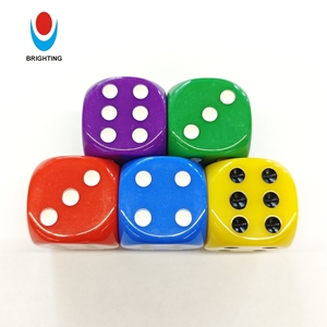 Acrylic 30Mm Vòng Góc Tùy Chỉnh D6 Đầy Màu Sắc Tiêu Chuẩn Dots <span class=keywords><strong>Dice</strong></span> Cube Cho Hội Đồng Quản Trị Thẻ Trò Chơi Phụ Kiện Linh Kiện - Product Image 1