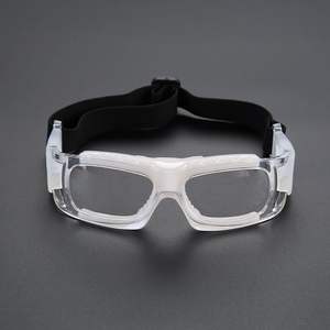 نظارات واقية رياضية لكرة السلة قابلة للتخصيص بالجملة يمكن دمجها مع نظارات لتصحيح قصر النظر وقابلة للتعديل - Product Image 4