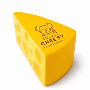 Juguetes Antiestrés Personalizados de Queso Amarillo con Logotipo Impreso, Regalos Promocionales para Eventos Corporativos - Product Image 2