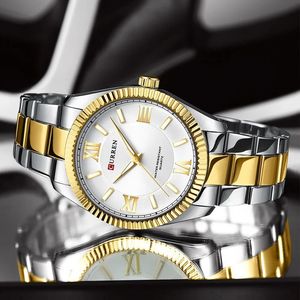 Reloj CURREN 8453 Original en Oferta, Reloj de Cuarzo para Hombre, Resistente al Agua, Reloj de Pulsera Luminoso de Acero Inoxidable para Hombre - Product Image 3