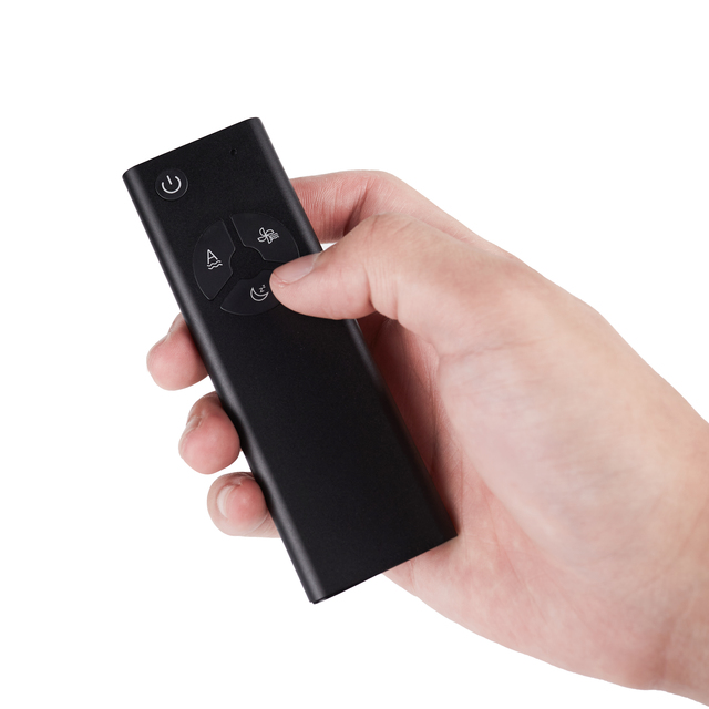 Wireless Wholesale Customized Black Color 4 Buttons Universal Electric Fireplace 433mhz Remote Control Manufacturer